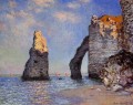 The Rock Needle and the Porte d Aval Claude Monet